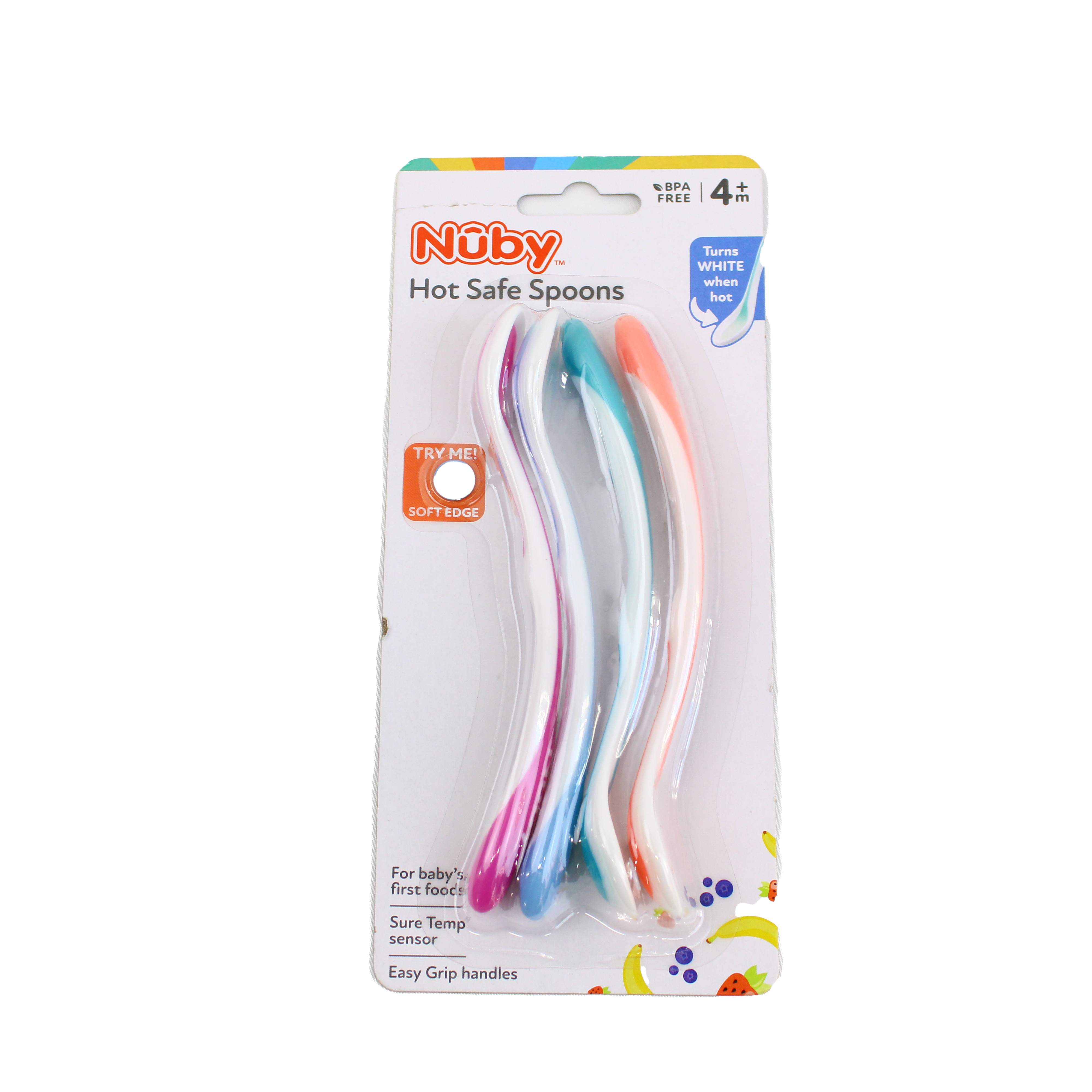 Hot Safe Baby Spoon (4 Pack)　ホット・セーフ・スプーン