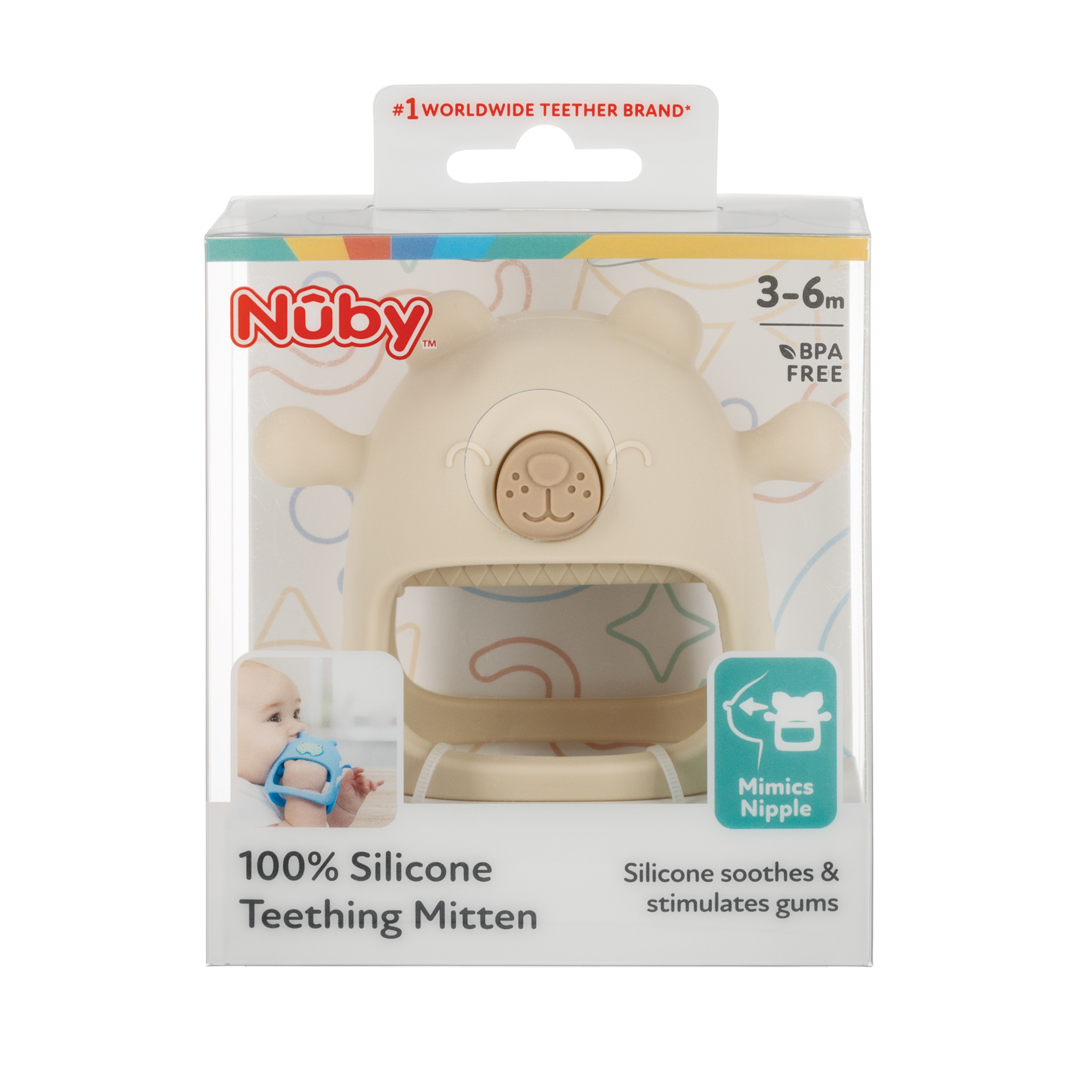 Teething Mitten　シリコン・ティージング・ミトン