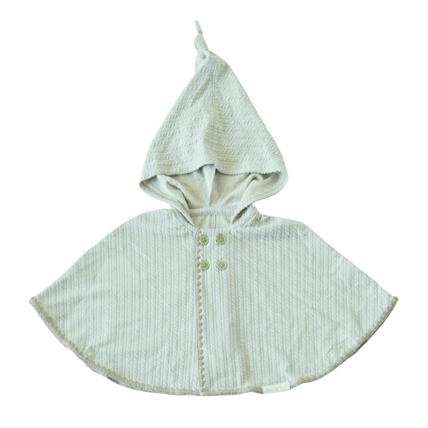 ジャガードポンチョ/'baby's poncho